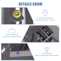 1 x RAW Customer Returns V7 Replacement Battery for Dyson V7 Battery Compatible with Dyson SV11 V7 Animal V7 Motorhead V7 Trigger V7 Fluffy V7 Mattress Vacuum Cleaner With 3 Filters - RRP €34.98