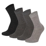 1 x RAW Customer Returns Lieblingsstrumpf24 by Koronowski 8 pairs of organic cotton socks without seam children boy girl basic socks Oeko-Tex Standard 100 23-26, MULTI GREY  - RRP €19.06