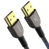 4 x Brand New HDMI 2.1 certified cable 2m, Bphuny 48Gbps Ultra High Speed 8K60 4K120 144Hz RTX 3090 eARC HDR10 HDCP 2.2 2.3 Dolby compatible with Playstation 5 PS5 Xbox Series X Samsung Sony LG Roku TCL TV - RRP €105.6