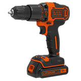 1 x RAW Customer Returns BLACK DECKER BDCHD18-QW Cordless hammer drill - 18V - 1.5 Ah - Lithium - 17.5 to 40 Nm - 0-360 and 0-1400 rpm - 2 speeds - 1 battery - Charger included - RRP €95.56