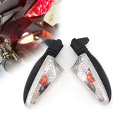 1 x RAW Customer Returns Motorcycle Indicators Daytona 675 R 2009-2016 Street Triple 675 2007-2013 White - RRP €22.21