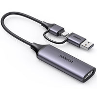 1 x RAW Customer Returns UGREEN HDMI Video Capture 4K 1080P HD 60FPS USB C Input HDMI Video Capture Card for Streaming Video Games OBS Compatible with PC Switch PS5 Xbox TV Stick Camera MacBook iPad - RRP €25.99