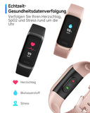 1 x RAW Customer Returns TOOBUR Fitness Tracker Activity Tracker with Heart Rate Monitor Sleep Tracker 14 Sports Modes Sports Watch Ip68 Waterproof Pedometer Bracelet Compatible Android IOS Fitness Watch for Women - RRP €39.83