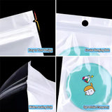 30 x Brand New Zydiwo 100pcs White Mylar Bags with Zipper Reusable Jewelry Sealing Bags for Storing Jewelry Stationery Accessories 8 20cm  - RRP €612.0