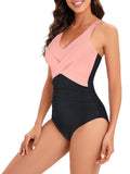 1 x RAW Customer Returns Century Star Swimsuit Women Tummy Control Swimsuit Women Plus Size Swimsuit with Underwire Swimsuits for Women Tummy Control Swimsuit Women Sport Pink-Black 40-42 - RRP €35.28