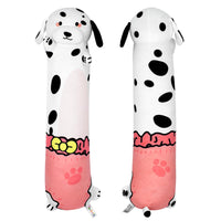 3 x Brand New Terbaik 110CM Dalmatian Dog Plush Pillow Cuddly Toy Stuffed Animal Long Throw Pillow Kawaii Dog Plush Pillow Soft Stuffed Animal Toy Gift over 3 years - RRP €107.07