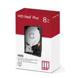 1 x RAW Customer Returns WD Red Plus internal hard drive NAS 8 TB 3.5 , workload rate 180 TB year, 5,640 rpm, 128 MB cache, NASware firmware for compatibility, 8 bays Red - RRP €255.18