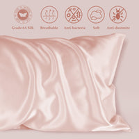 1 x RAW Customer Returns LULUSILK pillowcase, 100 pure silk, 16 momme, with concealed zipper, gentle on skin and hair, 1 piece 80 x 80 cm Ciruela Clara - RRP €39.99