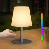 1 x RAW Customer Returns FUYO LED outdoor table lamp with 8 colors dimmable table lamp wireless LED battery table lamp portable color changing night light lamp for outside garden bedroom camping Easter decoration - RRP €43.04