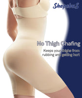 1 x RAW Customer Returns SHAPEBUS girdle pants women tummy control pants women tummy control underpants women shape underpants women tummy control pants girdle pants strong shaping shapewear women control girdle pants women with leg beige S - RRP €22.68