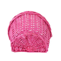 1 x Brand New EIRONA Children s Bicycle Handlebar Basket, Bicycle Basket Hanging Basket, Suitable for Boys and Girls, Children s Bicycle Accessories, Environmentally Friendly Handmade Rattan Basket, Pink - RRP €20.16