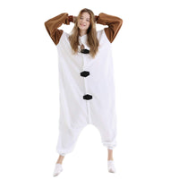 1 x RAW Customer Returns LorranTree Relaxo Costume Olaf Onesie Adult Relax Costume Women s Pajamas Carnival Halloween Pajamas Cosplay Jumpsuit Animal Carnival Olaf-S - RRP €26.21