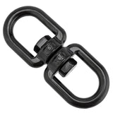 1 x RAW Customer Returns ZEONHEI Rocker Spring Set, Steel Rocker Spring with 2 Snap Hooks and 1 360 Rotatable Hook, Rocker Spring for Hammock Hanging Chair, Load Capacity up to 220kg, Black - RRP €28.8