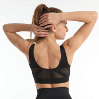 1 x Brand New Litthing Women s Soft Bra Stretch Without Underwire Push up Yoga Sports Bra Mesh Breathable Women s Basic Bra 1 2 3 Set Comfortable Bra Top Pleasant - RRP €22.99