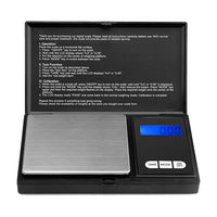 1 x RAW Customer Returns Trimming Shop Digital Pocket Scale, Portable Compact Multifunctional Mini Electronic Scale with Backlit LCD Display for Weighing Gold Gemstone Jewelry 500x0.01g - RRP €9.29