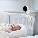 1 x RAW Customer Returns Baby camera holder for eufy Security SpaceView baby monitor - SpaceView S SpaceView Pro baby monitor, baby monitor holder, flexible monitor holder for children s room baby bed borders, 720p - RRP €18.54