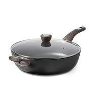 1 x RAW Customer Returns SENSARTE 30cm Deep Frying Pan with Lid, 4.7L Saute Pan with Lid, Large Frying Pan, Non-Stick Cooking Pan, Chef s Pan, Induction Suitable, PFOA Free - RRP €62.99