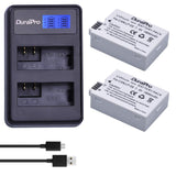 1 x RAW Customer Returns DuraPro 2Pcs LP-E8 Battery LED USB Dual Charger for Canon LP-E8 Canon EOS 550D, EOS 700D, EOS 600D, EOS 650D, Rebel T2i T3i T4i T5i, Kiss X4 X5 X6i X7i DSLR cameras - RRP €24.99