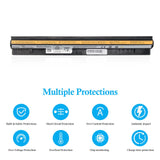 1 x RAW Customer Returns Chinoket L12M4E01 Portable Device Batteries L12S4E01 L12L4A02 L12M4A02 L12L4E01 L12S4A02 LdeaPad G50 G50-70 G50-30 G50-45 G50-75 G50-80G40-70 G40-30 B70-80 IdeaPad G400s G500s G505s S410p Z70-80 Z710 - RRP €30.24