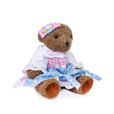 2 x Brand New My OLi 23cm Plush Teddy Bear with Rotatable Joints Small Stuffed Animal Cuddly Toy Teddy Bear Plush Toy Gift for Baby Children Friends Starting School Decoration Bavarian - RRP €40.32