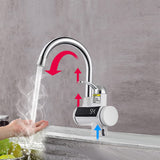 1 x RAW Customer Returns HOGART Electric Tap with Instantaneous Water Heater 230v for Kitchen, Garden, Bathroom, Caravan, Camping, Smart Heater, Tap with Instant Water Heater, Hot Water Tap, Kitchen Tap, Water Boiler - RRP €39.32