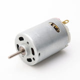 1 x RAW Customer Returns Unxuey 2pcs 385 DC 6V-24V Micro Strong Magnetic Carbon Brush DC Motor for DIY Toys - RRP €9.35