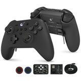 1 x RAW Customer Returns No Drift Stick GuliKit KK3 Max Bluetooth Controller, Kingkong 3 Max Wireless Controller for Switch Switch OLED, Hall Effect Joystick Trigger, Maglev Rotor HD Vibration, Hyperlink Adapter Black  - RRP €79.99