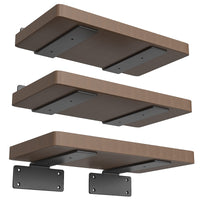 1 x RAW Customer Returns Housolution Shelf Brackets, 6 Pack 90 Degree Shelf Brackets Metal Angle Brackets 6 Inch Heavy Duty Bracket Wall Bracket Stable Corner Brackets with Screws Dowels for Boards Shelf Potted Plants, Black - RRP €31.75