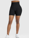 1 x RAW Customer Returns Yiifit Sport Short Women Scrunch Butt Gym Yoga Butt Lifting High Waist Workout Sport Shorts Black X-Small - RRP €24.99