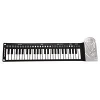 1 x RAW Customer Returns Tongdejing 49-Key Roll-up Piano, Portable Folding Electric Keyboard Flexible Folding Keyboard for Beginners and Children - RRP €35.84