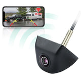 1 x RAW Customer Returns WiFi Car Wireless Rear Camera, GreenYi 5G 720P HD Car Rear View Camera for iPhone iPad Android Smart Phone Tablet with 170 Degree Wide Viewing Angle - RRP €60.49