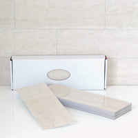 1 x RAW Customer Returns BeNice Bathroom Tiles Waterproof Self Adhesive Kitchen Tiles Faux Marble 10 x 30cm Beige Gray 16 Tiles - RRP €39.99