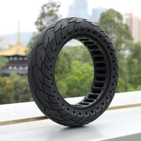 1 x RAW Customer Returns VOLOHAS 60 70-6.5 Solid Rubber Tires 10 2.5 Solid Tires for Segway Ninebot Max G30 Max G30D Max G30 D2 Scotex H20 Electric Scooter 10 Inch Front or Rear Honeycomb Tires Anti-Slip Puncture Proof 2 PCS  - RRP €58.07