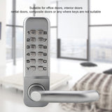 1 x RAW Customer Returns Digital Cabinet Lock, 1-11 Digit Zinc Alloy, Convenient Password Security Code Lock for Office and Interior Doors - RRP €33.59