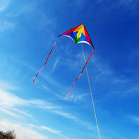 26 x Brand New Laruita Delta Kite for Kids and Adults, Beginner Kite for Kids Ages 4-8, Easy to Fly with 200ft Kite Handle Green  - RRP €408.98