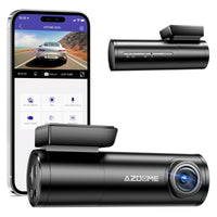 4 x RAW Customer Returns AZDOME FHD 1296P Dash Cam WiFi with APP Control, English Voice Control, 170 Wide Angle, Super Night Vision, Loop Recording, G-Sensor, Parking Monitoring, Super Capacitor M300  - RRP €255.96