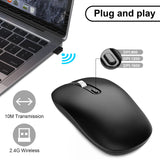 1 x RAW Customer Returns cimetech Wireless Mouse 2.4GHz Quiet Wireless Mouse Ergonomic with USB C Receiver 3 DPI Adjustable Computer Mouse Wireless PC USB Mouse Wireless for Windows XP, Vista, 7, 8, 8.1, 10, Linux and Mac OS - RRP €12.99