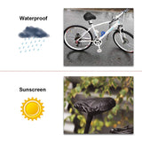 1 x RAW Customer Returns Coopache Elastic Bicycle Rain Cover Saddle Waterproof Cover Protective Cover Seat Dustproof 3 Packs  - RRP €8.11