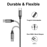 99 x Brand New USB C Cable, 1M 1M 60W PD Cable USB C to USB C Rapid Charge, Female Type C Charger in Nylon Woven for Samsung S23 Ultra S22 S 21 S20 S10 Note 20 - RRP €2494.8