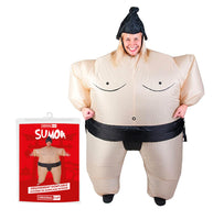 1 x RAW Customer Returns AirSuit Inflatable Costume Sumo Unusual performance costume Premium Quality Size Adult Polyester Pleasantly portable Resistant With inflation system OriginalCup  - RRP €36.38