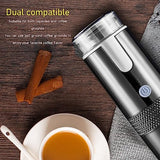 1 x RAW Customer Returns Portable Mini Machine, Handheld Pressure Coffee Maker, Compact Manual Coffee Maker, Cordless, Type C, Rechargeable, Automatic, for Travel, Camping, Home, Office, - RRP €41.08