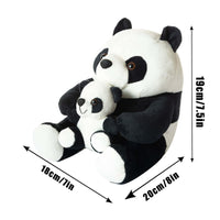 1 x RAW Customer Returns Estimber Cute Door Stop Decorative Door Stop for Home and Office, Panda Weighted Interior Door Stop Fabric Filled Animal Door Stop Floor Decorative - RRP €16.13