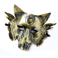 1 x Brand New Holibanna 4 Pieces Vintage Wolf Costume Masks Simulation Animal Masquerade Wolf Head Cover Carnival Wolf Cosplay Face Photo Props for Halloween Carnival Costume Party Supplies Golden And - RRP €19.29