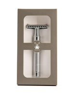 1 x RAW Customer Returns Muhle Safety Razor, Chrome Plated Metal - 1 Piece - RRP €34.16