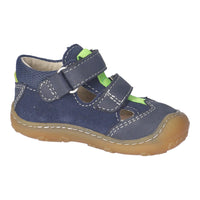 1 x RAW Customer Returns RICOSTA boys velcro shoes EBI, children s first walking shoes, width medium, loose insole, street shoes, casual shoes, nautic 170 , 25 EU - RRP €62.5