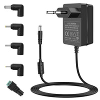 1 x RAW Customer Returns AC to DC Power Adapter 1A 18V, EU Charger Suitable for 18 Volt 0.1A 0.15A 0.2A 0.25A 0.3A 0.4A 0.6A 0.7A 0.8A 0.9A 100mA 1000mA, for Logitech Squeezebox Wi-Fi Internet Radio. - RRP €16.99