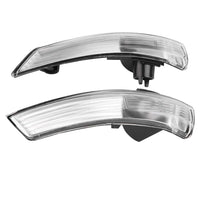 1 x RAW Customer Returns Outside mirror indicator light lens cover, pair light lens covers Compatible with Focus 2008-2018 - RRP €17.65