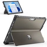 1 x RAW Customer Returns MoKo case for Microsoft Surface Pro 7 Plus 2021 Surface Pro7 2019 Pro 6 Pro 5 4 LTE, all-in-one protective case with pen holder, kickstand protection, compatible with type cover keyboard, matt black - RRP €19.15