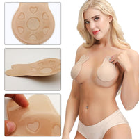 1 x Brand New Adhesive Bra Push Up Self-Adhesive Strapless 2 Pairs Bra Backless Invisible Bra Nipple Cover Bra Nipple Pads Silicone Adhesive Bra Push Up Self-Adhesive for Backless Dress 5 Pairs Breast Stickers - RRP €6.24