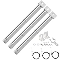 1 x RAW Customer Returns GFTIME 31-44cm Universal Burner Replacement Parts for Landmann, Tepro, Enders, Campingaz, Master Forge, Perfect Flame, Uniflame Lowes Gas Grills, Stainless Steel Tube Burner Accessories, 3 Pack - RRP €21.99